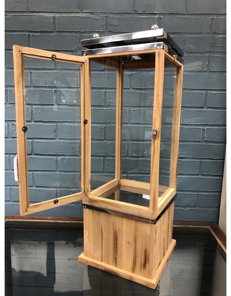 Wood and Metal Lantern