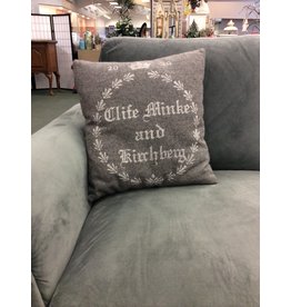 Decorative Felt Throw Pillow - G