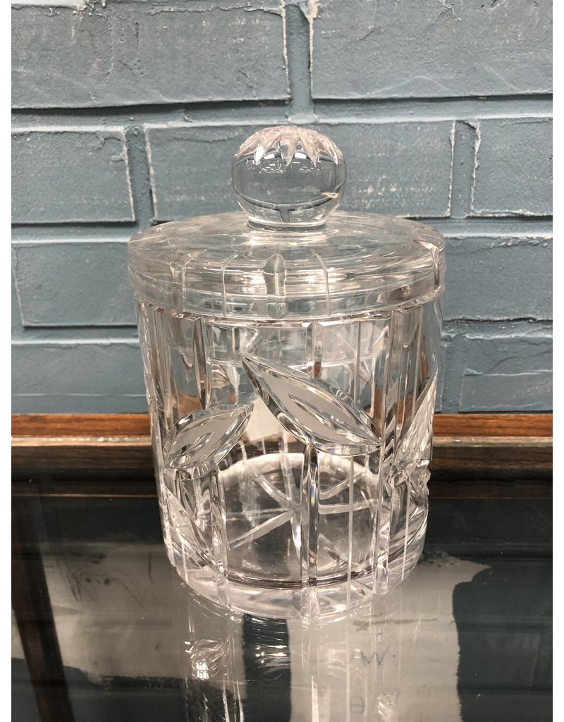 Crystal Dish w/ Lid