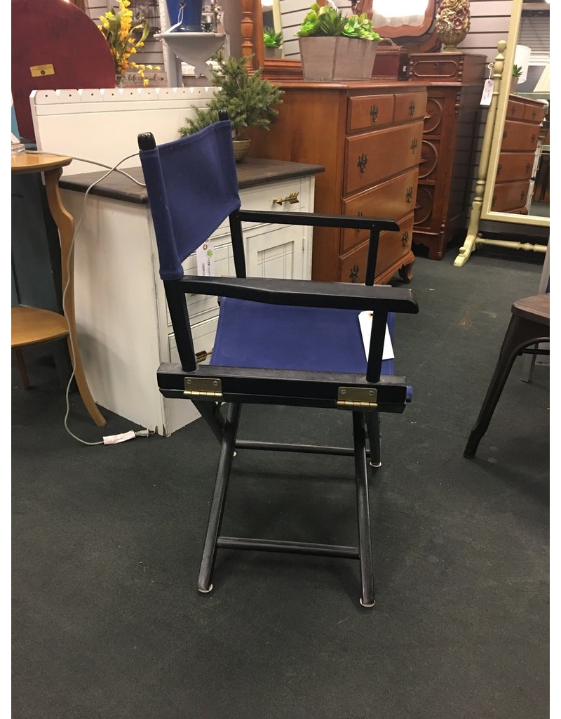 Director Style Black Chair