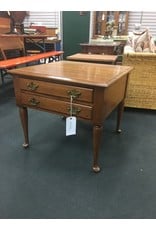2 Drawer Square End Table