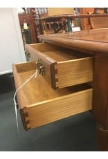 2 Drawer Square End Table