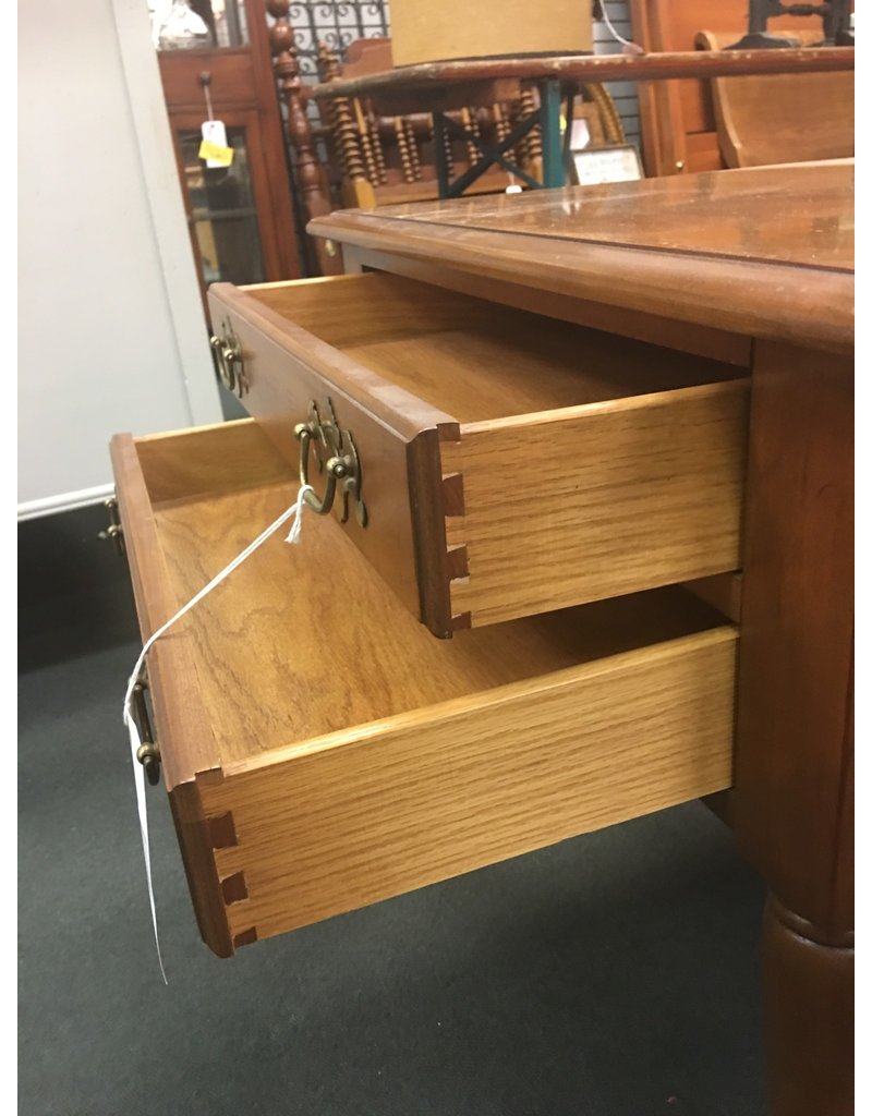 2 Drawer Square End Table