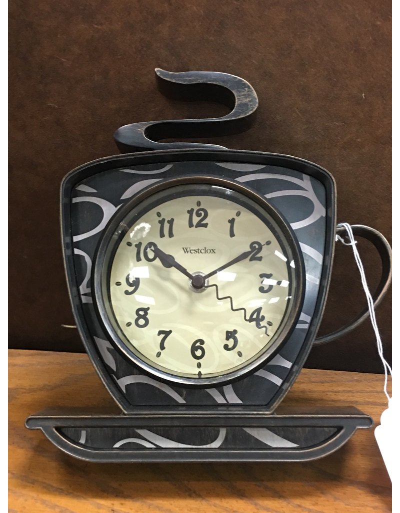 Ebern Designs Fresnel Coffee Mug Wall Clock