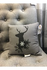 Winter Reindeer Pillow