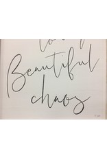 Beautiful Chaos Framed Decor