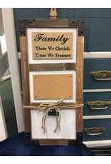 Family Picture Cork Board