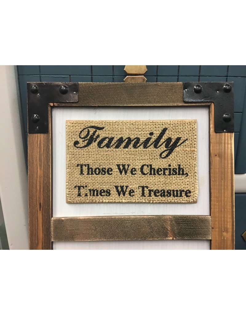 Family Picture Cork Board