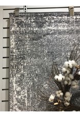 Evoke Likoma Silver/Ivory Area Runner 20'