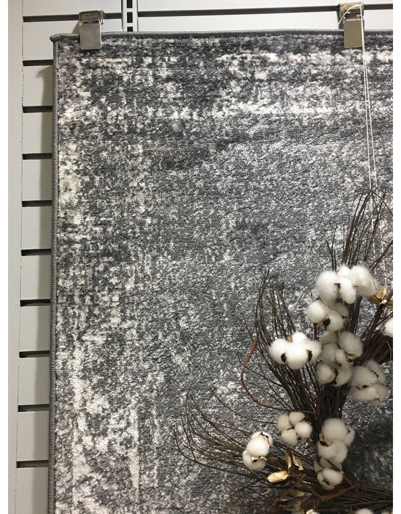 Evoke Likoma Silver/Ivory Area Runner 20'