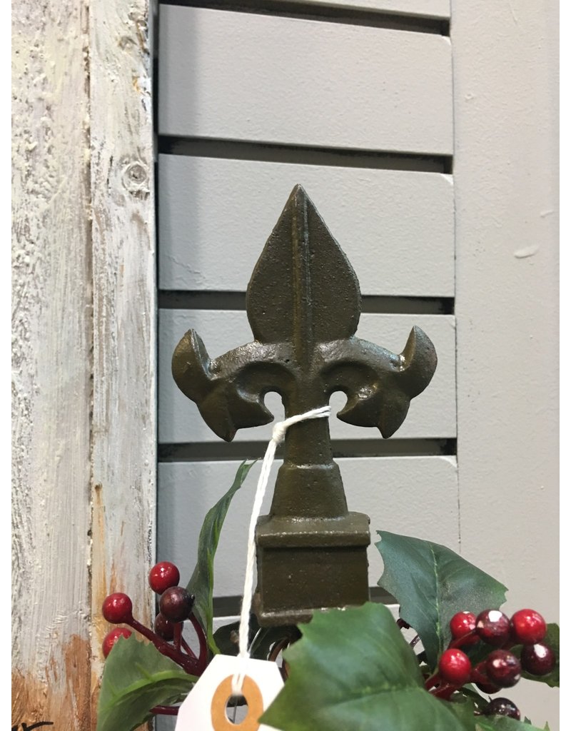 Potted Holly Topiary w Berries - Heirloom Home