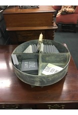 Galvanized Caddy Tray