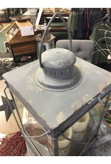 Grey Lantern w Glass