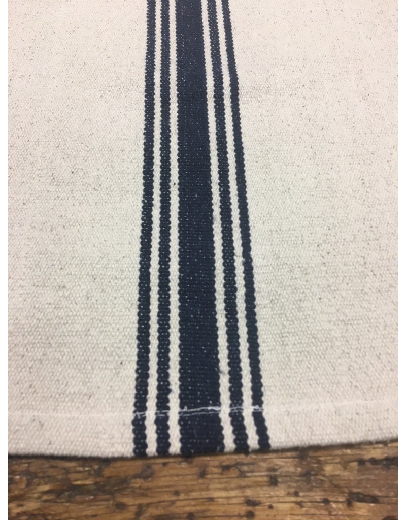 Grain Sack Navy Stripe Runner XL