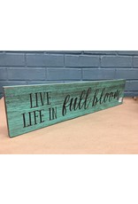 Life in Full Bloom Engraved