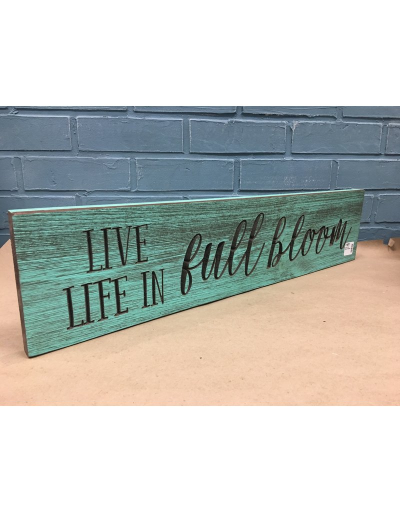 Life in Full Bloom Engraved