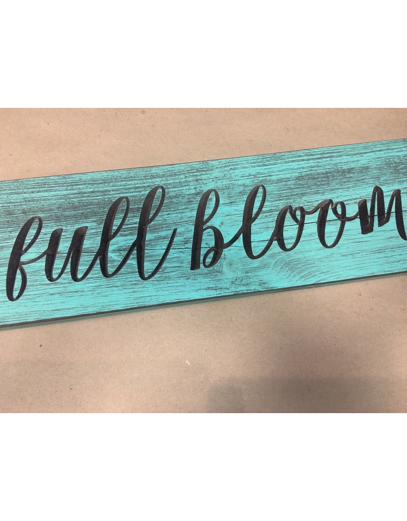 Life in Full Bloom Engraved