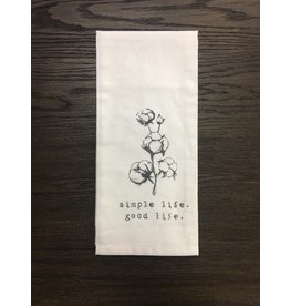 Simple Life Tea Towel