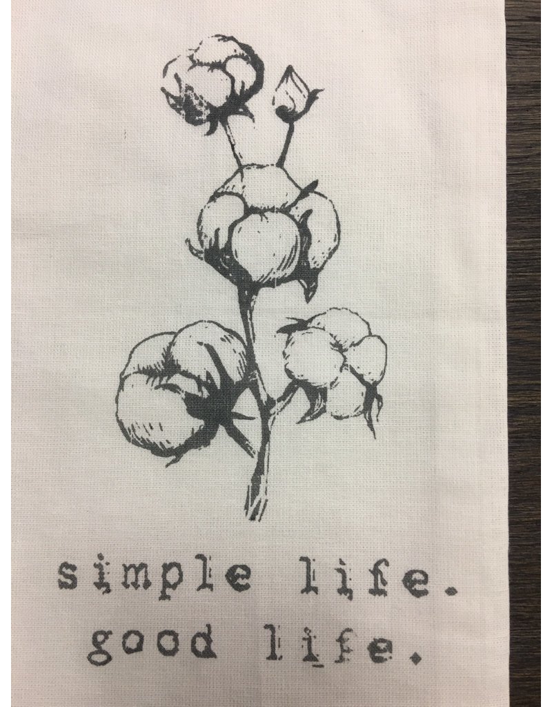 Simple Life Tea Towel