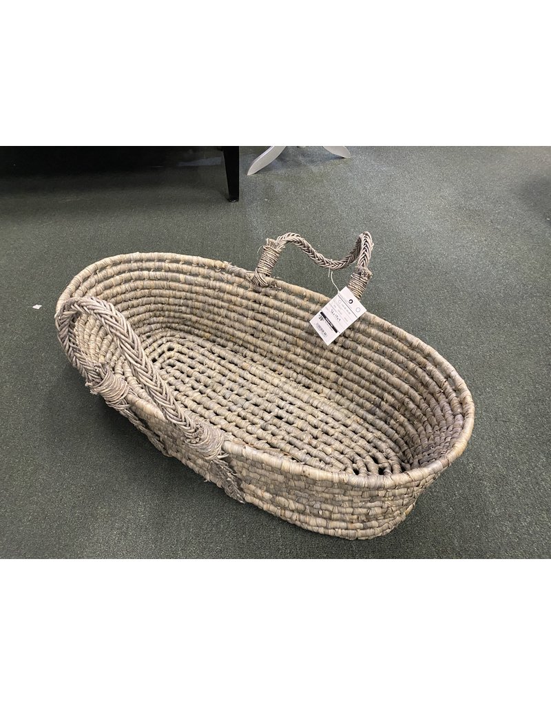 Gray Woven Basket