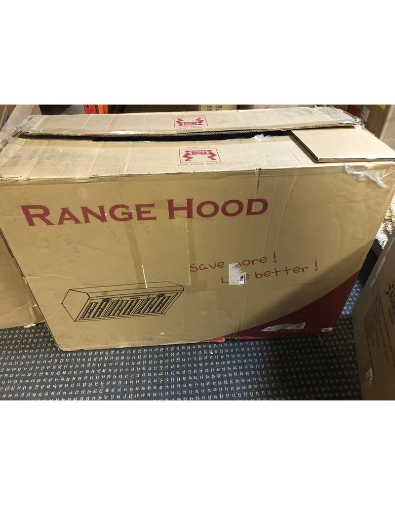 36" 500 CFM Ducted Range Hood
