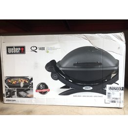 Weber Q 1400 Portable Electric Grill - Dark Gray