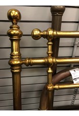 Gold Wood Full Size Headboard