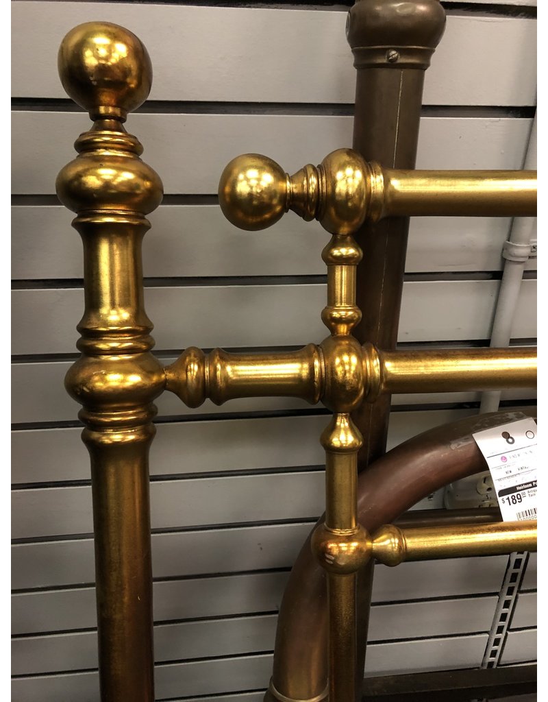 Gold Wood Full Size Headboard