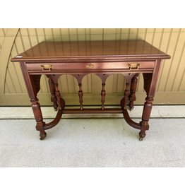 Victorian Cherry Ladies Desk w/ Strecher Base