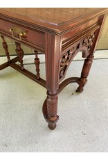 Victorian Cherry Ladies Desk w/ Strecher Base