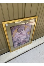 Gold Framed Angel Print