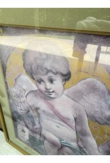 Gold Framed Angel Print