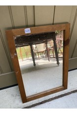 Small Wood Framed Mirror