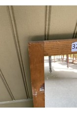 Small Wood Framed Mirror