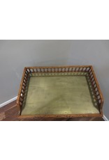 Folding Luggage Rack w/Gallery Tray