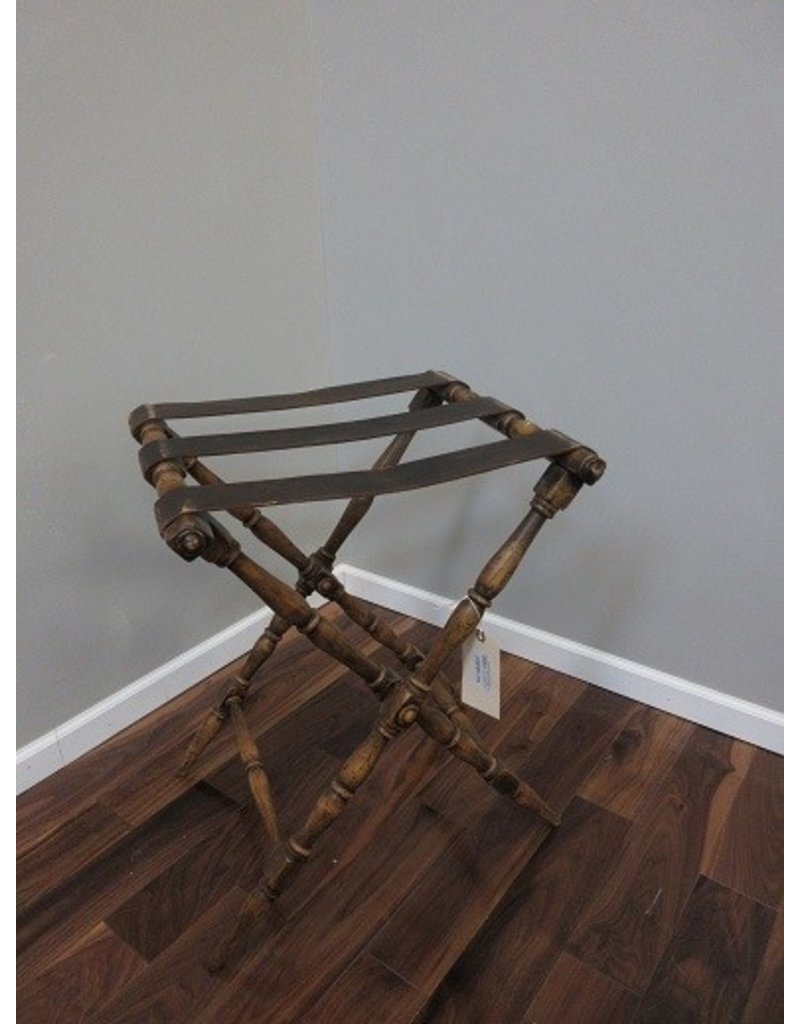 Folding Luggage Rack w/Gallery Tray