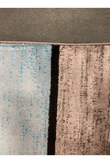 Barroso Geometric Blue/Gray/White Area Rug