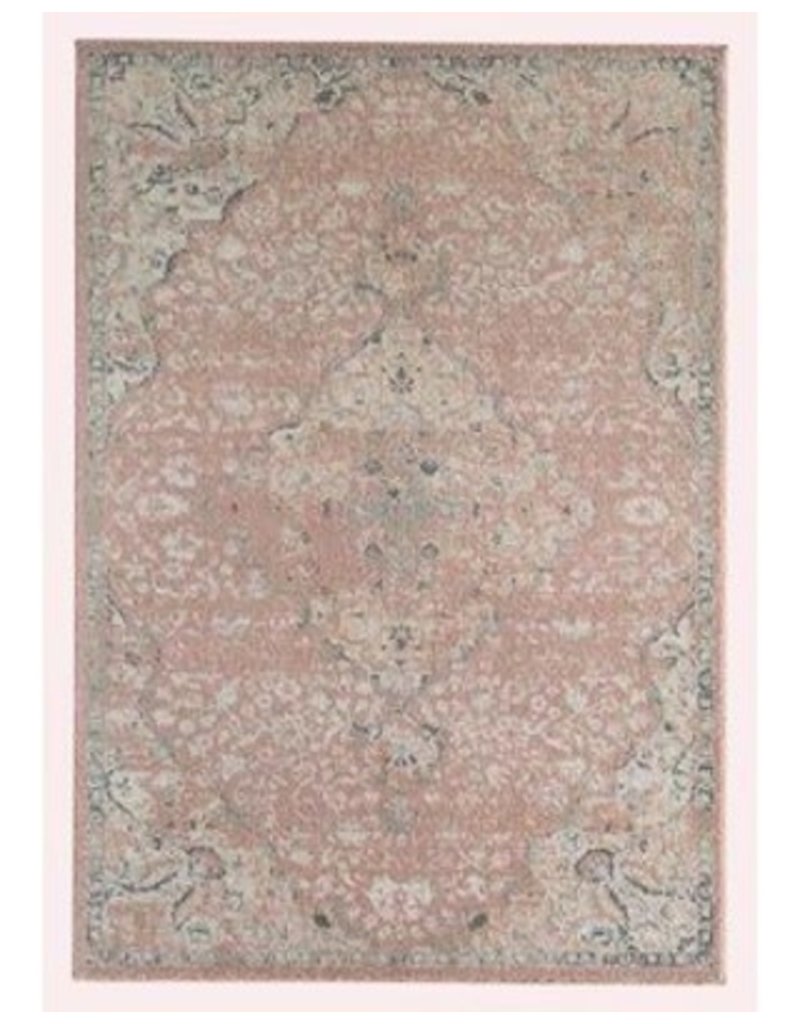 Sasha Pink/Ivory Area Rug