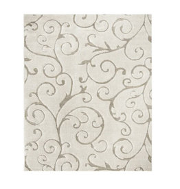 Deanna Floral Cream Area Rug