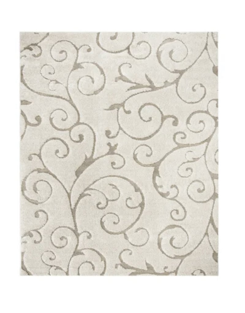 Deanna Floral Cream Area Rug
