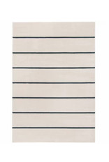 Ruthie Striped Ivory Area Rug