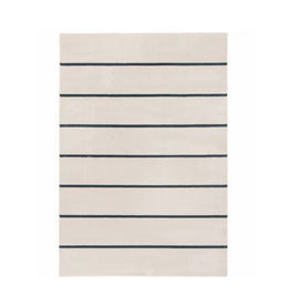 Ruthie Striped Ivory Area Rug