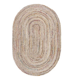 Francisco Handmade Flatweave Cotton Beige/Multicolor Area Rug