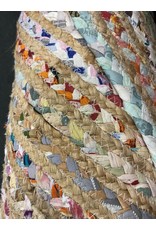 Francisco Handmade Flatweave Cotton Beige/Multicolor Area Rug