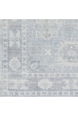 Oushak Hand Knotted Wool Blue Rug