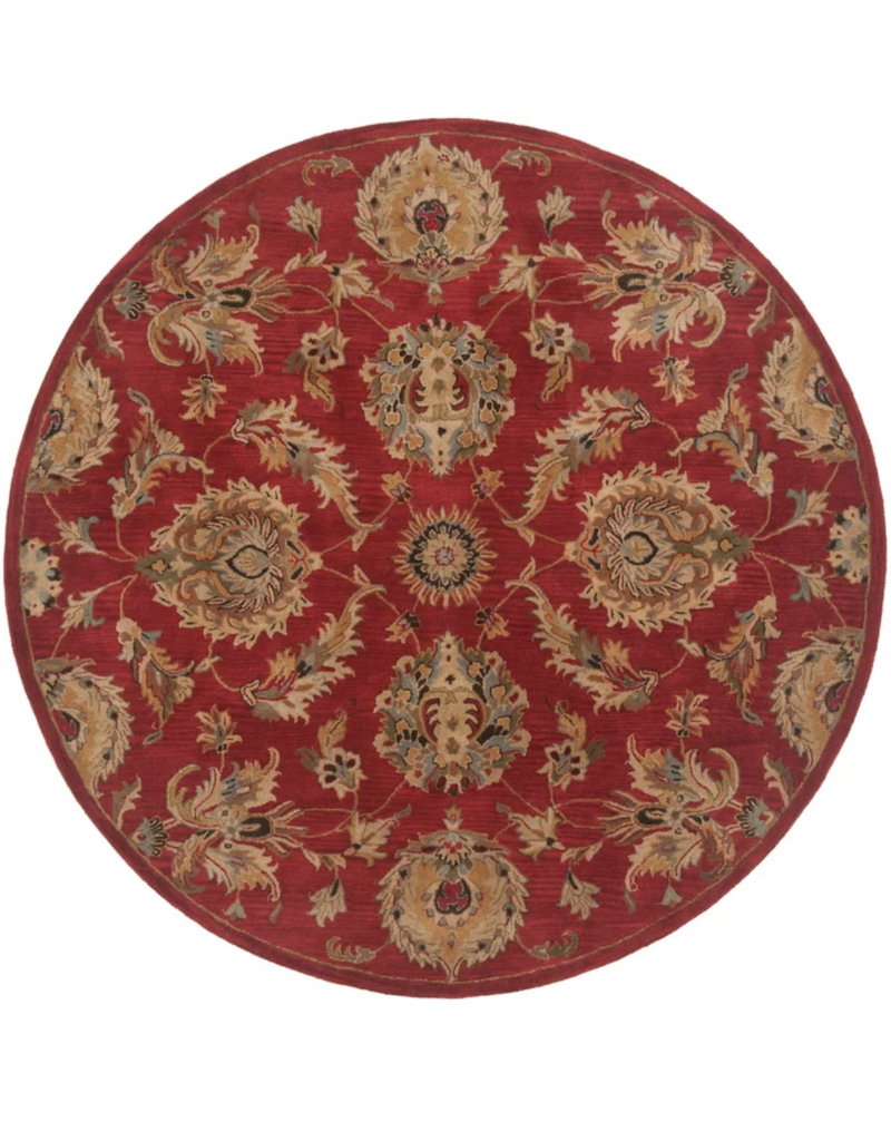 Hamill Handmade Red Area Rug
