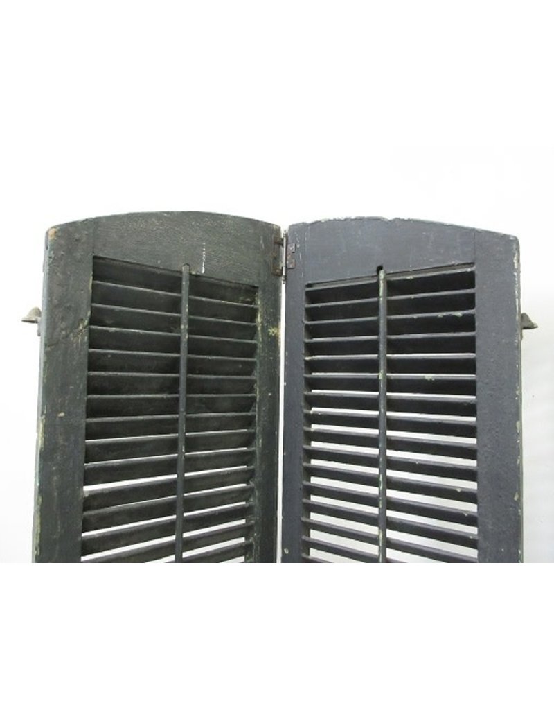 Pair of Green Shutters
