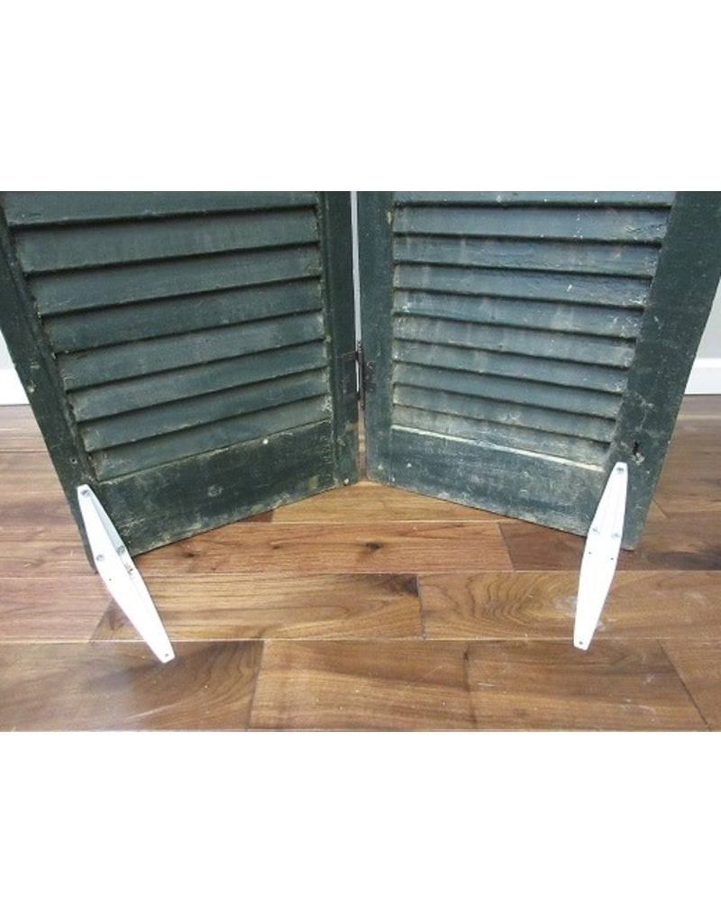Pair of Green Shutters