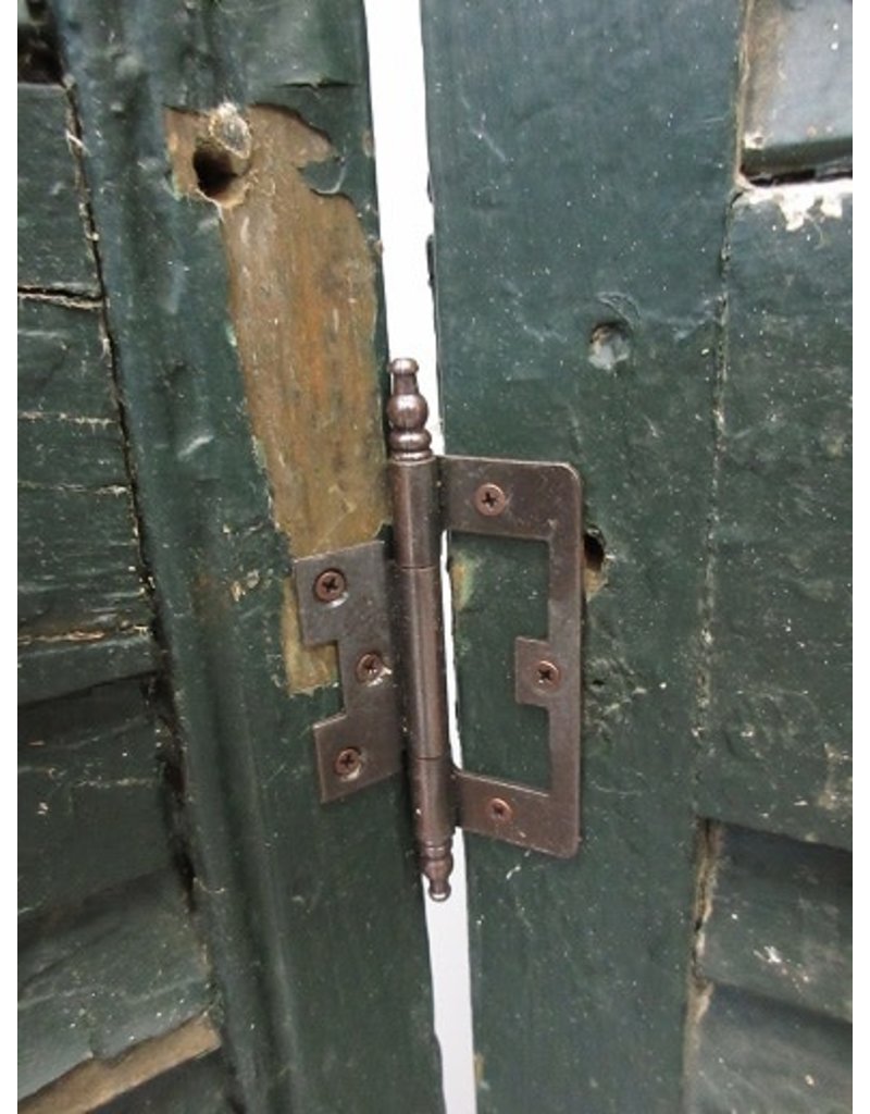 Pair of Green Shutters