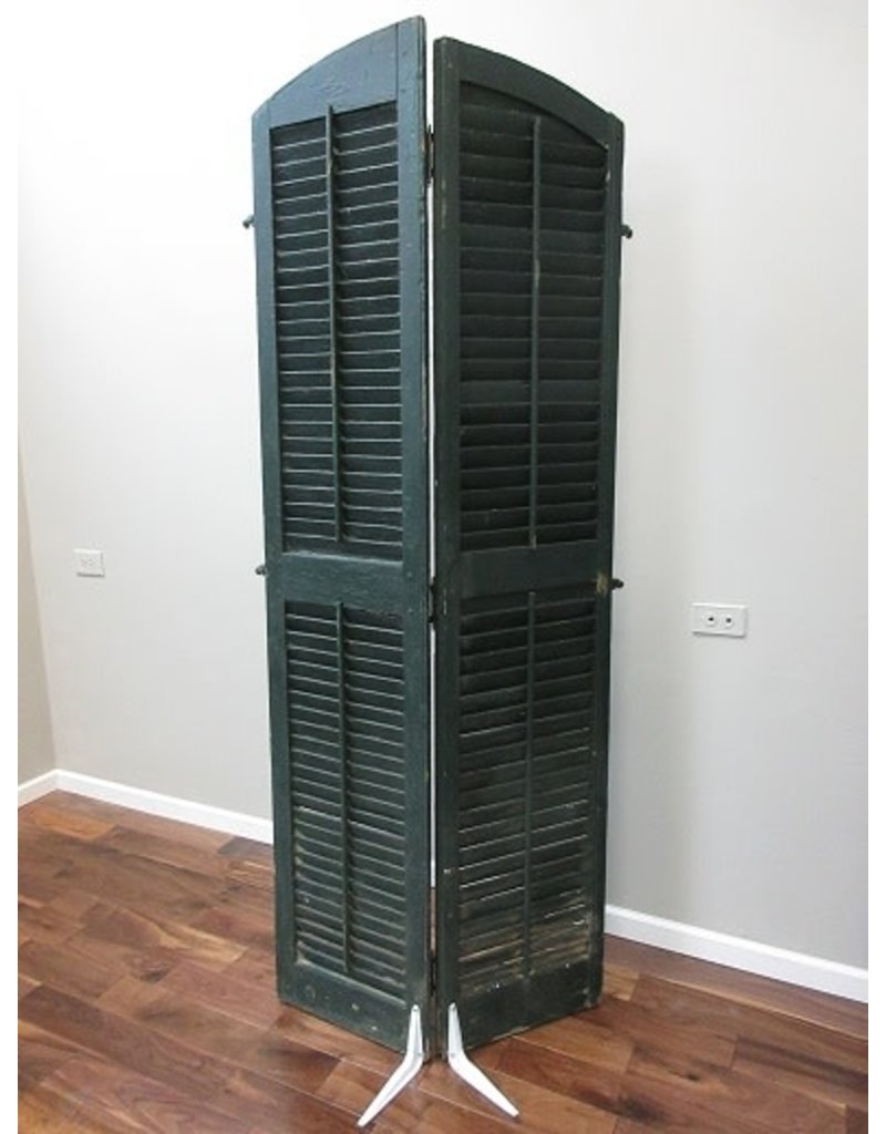 Pair of Green Shutters